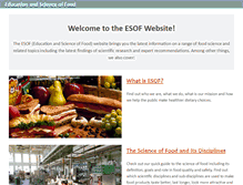 Tablet Screenshot of esof2008.org